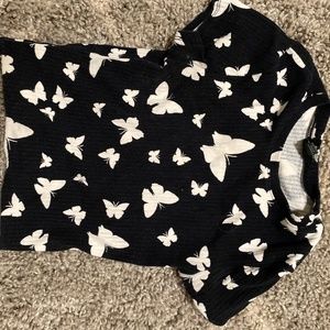 Slim fit butterfly tee